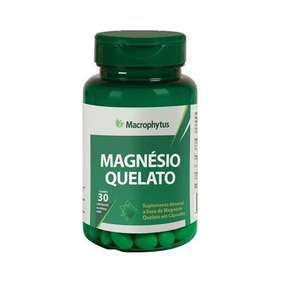 MAGNÉSIO QUELATO 450MG - 30 CÁPSULAS (MACROPHYTUS)