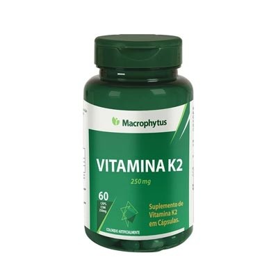 VITAMINA K2 250MG - 60 CÁPSULAS (MACROPHYTUS)