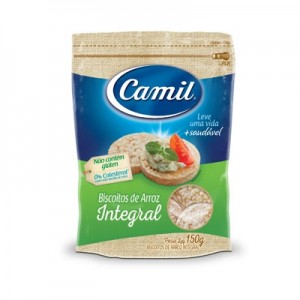 MINI BISCOITO DE ARROZ CAMIL 150g