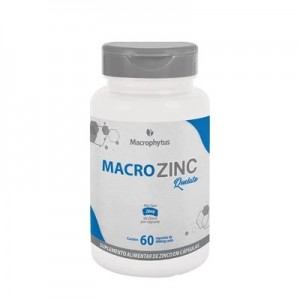 MACROZINC QUELATO 400MG - 60 CÁPSULAS (MACROPHYTUS)