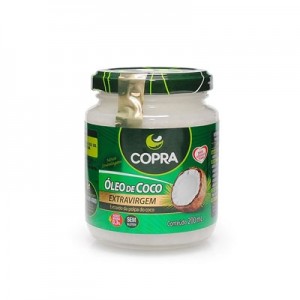 OLEO DE COCO EXTRA VIRGEM 200ML COPRA