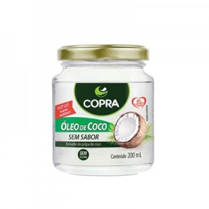 OLEO DE COCO EXTRA VIRGEM  S/ SABOR 200ML COPRA