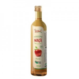 VINAGRE ORGÂNICO DE MAÇÃ 500ML (FAZENDA SÃO ROQUE)