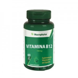 VITAMINA B12 150MG - 60 CÁPSULAS (MACROPHYTUS)