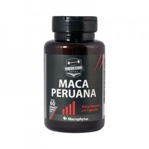MACA PERUANA 500MG - 60 CÁPSULAS (MACROPHYTUS)