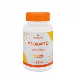 MACROVIT D 250MG 4.000 UI - 60 CÁPSULAS (MACROPHYTUS)