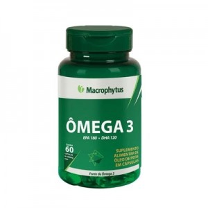 ÔMEGA 3 1G - 60 CÁPSULAS (MACROPHYTUS)